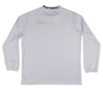 Puttwell Mock Neck Longsleeve White