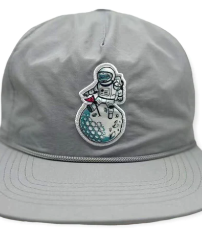 Snowman Golf Space Ball Hat