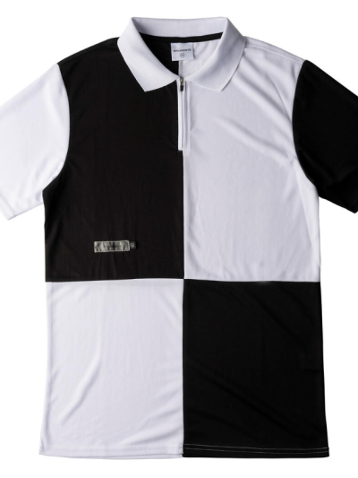 Students Golf Rahm Pique Patchwork Polo Shirt