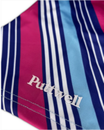 Puttwell Summertime Green Side Polo (Blue/Pink)