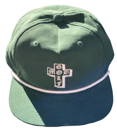 Golf Mob Green Rope Hat - Waterproof
