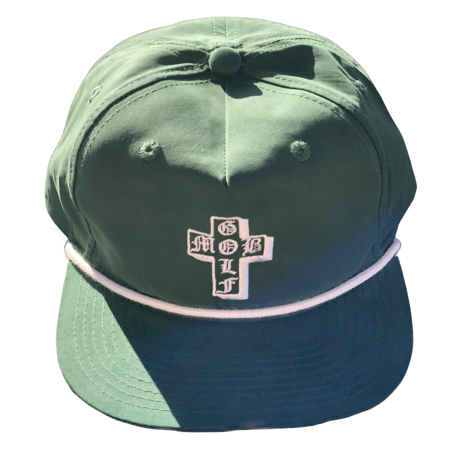 Golf Mob Green Rope Hat - Waterproof