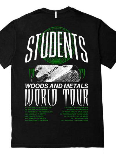 STUDENTS GOLF WOODS AND METALS T-SHIRT
