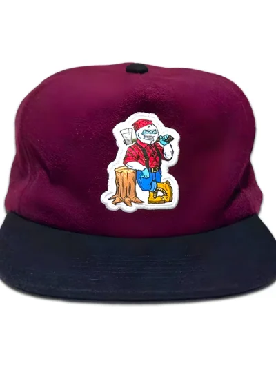 Snowman Golf Axe Man Wool Hat