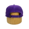 Snowman Golf Time Purple Corduroy Hat