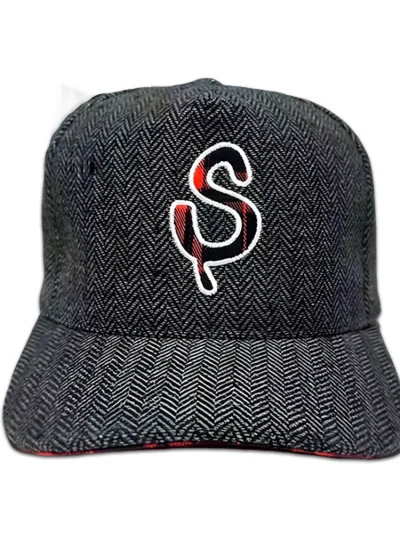 Snowman Golf ‘S’ Herringbone Hat