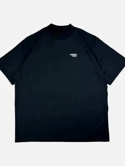 Ateneo Golf - Noir Mock Neck Polo