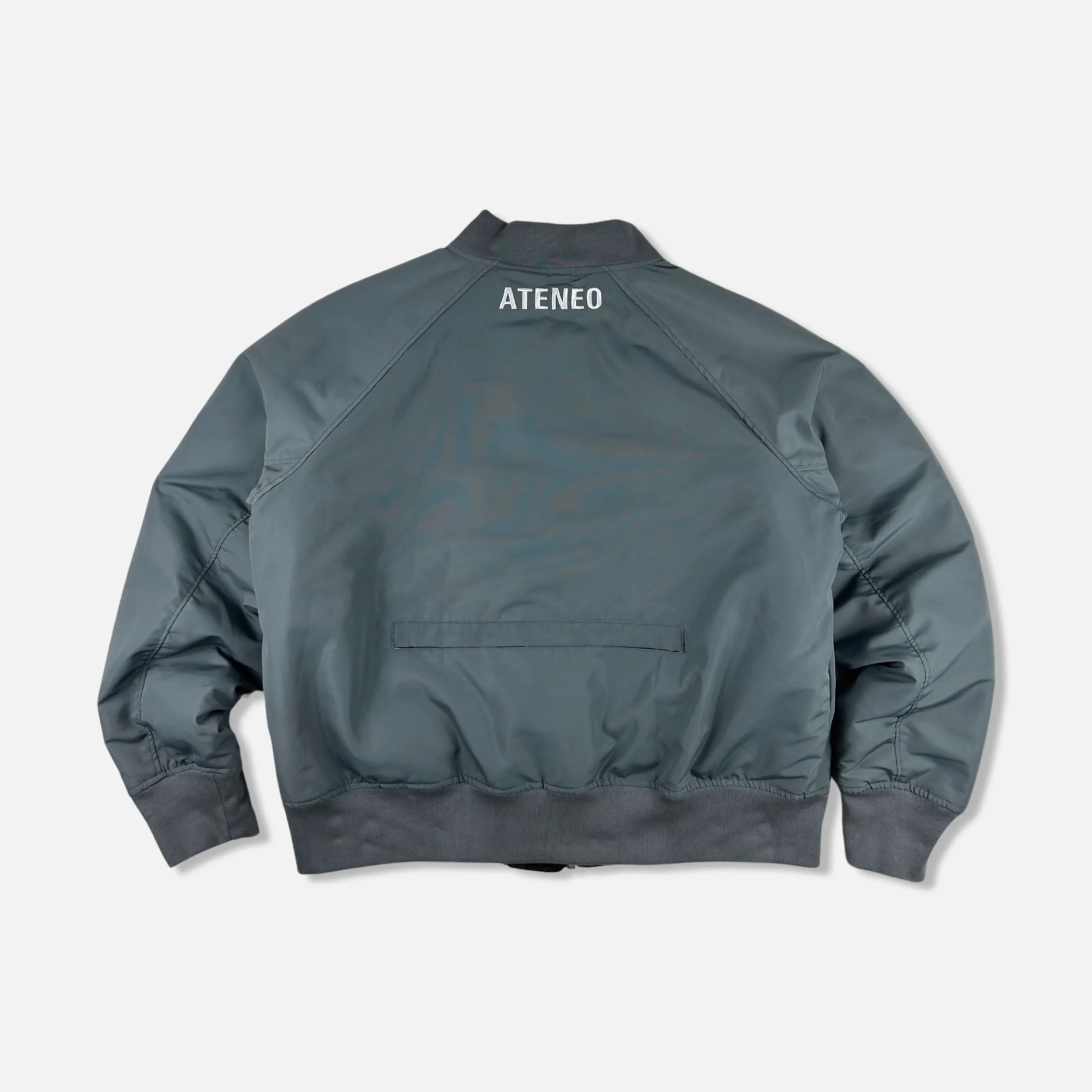 Ateneo Golf – Smoke Nylon Bomber - Image 2